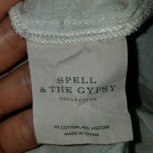 New spell designs Maggie embroidered midi dress S - Picture 6 of 8